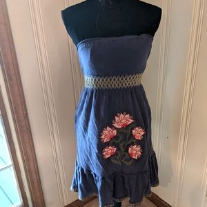 Flying Tomato Strapless Dress